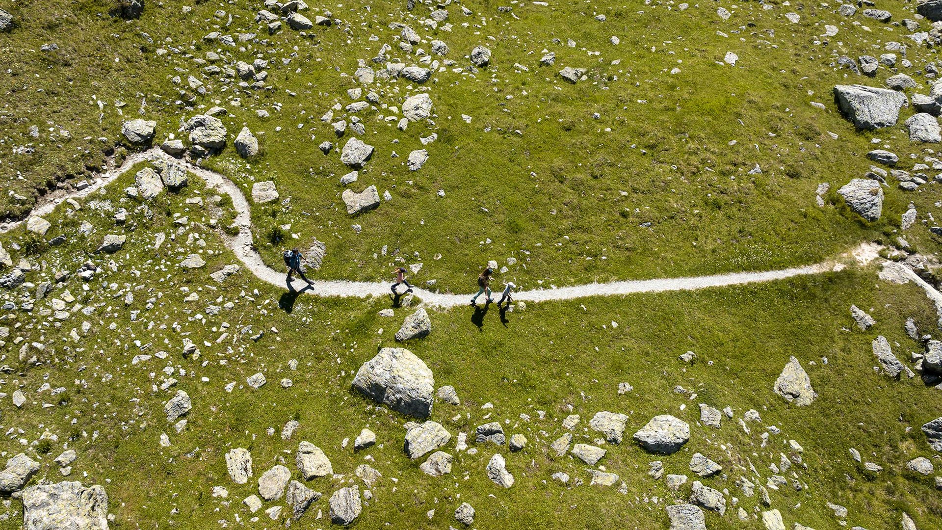 Samnaun: wandern im Sommer Samnaun: wandern im Sommer