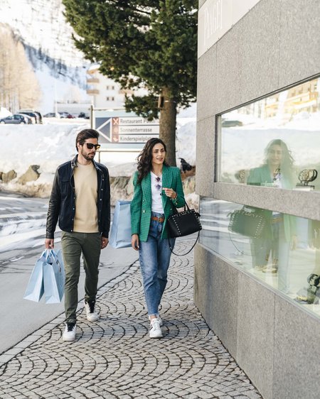 Shoppingvergnügen in Samnaun Shoppingvergnügen in Samnaun