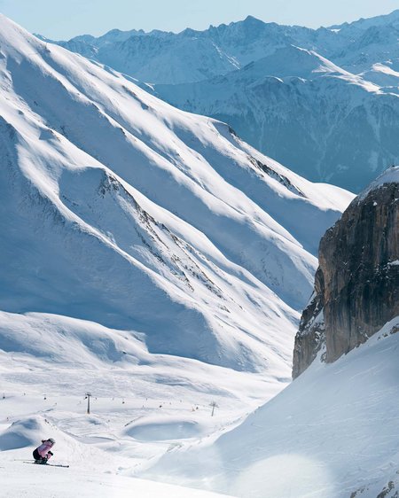 Das Skigebiet Samnaun/Ischgl Das Skigebiet Samnaun/Ischgl