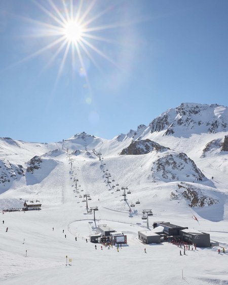 Das Skigebiet Samnaun/Ischgl Das Skigebiet Samnaun/Ischgl