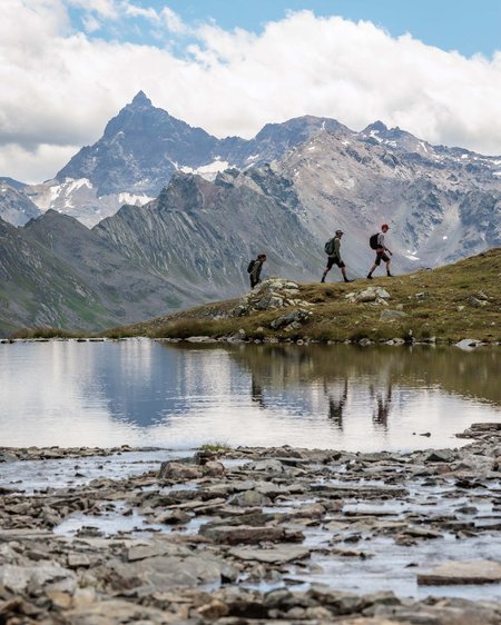 Samnaun: wandern im Sommer Samnaun: wandern im Sommer