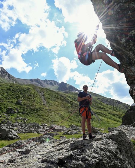 Abenteuer im Familienhotel in Samnaun Abenteuer im Familienhotel in Samnaun