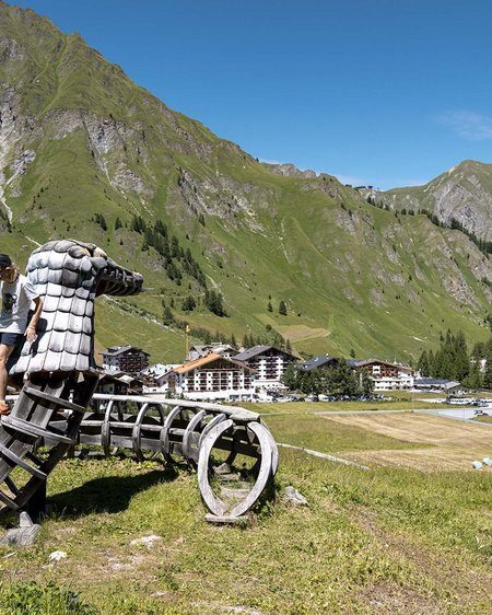 Abenteuer im Familienhotel in Samnaun Abenteuer im Familienhotel in Samnaun